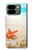 S3212 シーシェルズ・ヒトデ・ビーチ Sea Shells Starfish Beach Google Pixel 9 Pro Fold バックケース、フリップケース・カバー