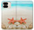 S3212 シーシェルズ・ヒトデ・ビーチ Sea Shells Starfish Beach Google Pixel 9 Pro Fold バックケース、フリップケース・カバー