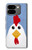 S3254 鶏の漫画 Chicken Cartoon Google Pixel 9 Pro Fold バックケース、フリップケース・カバー