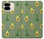 S3285 アボカドパターン Avocado Fruit Pattern Google Pixel 9 Pro Fold バックケース、フリップケース・カバー