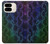 S3366 虹パイソンの皮膚 グラフィックプリント Rainbow Python Skin Graphic Print Google Pixel 9 Pro Fold バックケース、フリップケース・カバー