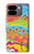 S3407 ヒッピーアート Hippie Art Google Pixel 9 Pro Fold バックケース、フリップケース・カバー