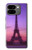 S3447 エッフェルパリの夕日 Eiffel Paris Sunset Google Pixel 9 Pro Fold バックケース、フリップケース・カバー