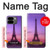 S3447 エッフェルパリの夕日 Eiffel Paris Sunset Google Pixel 9 Pro Fold バックケース、フリップケース・カバー