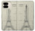 S3474 エッフェル建築図面 Eiffel Architectural Drawing Google Pixel 9 Pro Fold バックケース、フリップケース・カバー