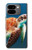 S3497 ウミガメ Green Sea Turtle Google Pixel 9 Pro Fold バックケース、フリップケース・カバー