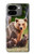 S3558 くまの家族 Bear Family Google Pixel 9 Pro Fold バックケース、フリップケース・カバー