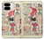 S3820 ヴィンテージ騎乗位ファッション紙人形 Vintage Cowgirl Fashion Paper Doll Google Pixel 9 Pro Fold バックケース、フリップケース・カバー