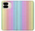 S3849 カラフルな縦の色 Colorful Vertical Colors Google Pixel 9 Pro Fold バックケース、フリップケース・カバー