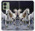 S0246 白馬 White Horse Motorola Edge (2023), Edge 40 バックケース、フリップケース・カバー
