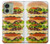 S0790 ハンバーガー Hamburger Motorola Edge (2023), Edge 40 バックケース、フリップケース・カバー