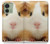 S1619 可愛いモルモット Cute Guinea Pig Motorola Edge (2023), Edge 40 バックケース、フリップケース・カバー