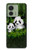 S2441 パンダファミリー 竹林 Panda Family Bamboo Forest Motorola Edge (2023), Edge 40 バックケース、フリップケース・カバー