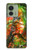 S2694 アンモナイト化石 Ammonite Fossil Motorola Edge (2023), Edge 40 バックケース、フリップケース・カバー
