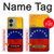 S2974 ベネズエラサッカー Venezuela Football Soccer Map Flag Motorola Edge (2023), Edge 40 バックケース、フリップケース・カバー