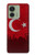 S2991 七面鳥サッカー Turkey Football Soccer Flag Motorola Edge (2023), Edge 40 バックケース、フリップケース・カバー