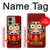 S3023 ダルマ Japan Good Luck Daruma Doll Motorola Edge (2023), Edge 40 バックケース、フリップケース・カバー