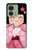 S3042 雛人形 着物桜 Japan Girl Hina Doll Kimono Sakura Motorola Edge (2023), Edge 40 バックケース、フリップケース・カバー
