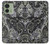 S3251 バティックパターン Batik Flower Pattern Motorola Edge (2023), Edge 40 バックケース、フリップケース・カバー