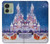 S3282 サンタ・クリスマス城 Santa Xmas Castle Motorola Edge (2023), Edge 40 バックケース、フリップケース・カバー