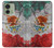 S3314 メキシコの旗Vinatage Foorball Graphic Mexico Flag Vinatage Football Graphic Motorola Edge (2023), Edge 40 バックケース、フリップケース・カバー