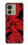 S3325 カラス黒い血の木 Crow Black Blood Tree Motorola Edge (2023), Edge 40 バックケース、フリップケース・カバー