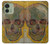 S3359 ヴィンセント・ヴァン・ゴッホ スカル Vincent Van Gogh Skull Motorola Edge (2023), Edge 40 バックケース、フリップケース・カバー
