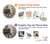 S3416 エッフェル塔の設計図 Eiffel Tower Blueprint Motorola Edge (2023), Edge 40 バックケース、フリップケース・カバー
