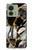 S3419 金の大理石のグラフィックプリント Gold Marble Graphic Print Motorola Edge (2023), Edge 40 バックケース、フリップケース・カバー