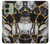 S3419 金の大理石のグラフィックプリント Gold Marble Graphic Print Motorola Edge (2023), Edge 40 バックケース、フリップケース・カバー