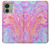 S3444 デジタルアートカラフルな液体 Digital Art Colorful Liquid Motorola Edge (2023), Edge 40 バックケース、フリップケース・カバー