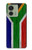 S3464 南アフリカの国旗 South Africa Flag Motorola Edge (2023), Edge 40 バックケース、フリップケース・カバー