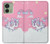 S3518 ユニコーン漫画 Unicorn Cartoon Motorola Edge (2023), Edge 40 バックケース、フリップケース・カバー