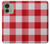 S3535 レッドギンガム Red Gingham Motorola Edge (2023), Edge 40 バックケース、フリップケース・カバー