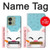 S3542 かわいい猫漫画 Cute Cat Cartoon Motorola Edge (2023), Edge 40 バックケース、フリップケース・カバー