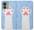S3618 猫の足 Cat Paw Motorola Edge (2023), Edge 40 バックケース、フリップケース・カバー