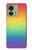 S3698 LGBTグラデーションプライドフラグ LGBT Gradient Pride Flag Motorola Edge (2023), Edge 40 バックケース、フリップケース・カバー