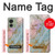 S3717 ローズゴールドブルーパステル大理石グラフィックプリント Rose Gold Blue Pastel Marble Graphic Printed Motorola Edge (2023), Edge 40 バックケース、フリップケース・カバー