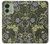 S3792 ウィリアムモリス William Morris Motorola Edge (2023), Edge 40 バックケース、フリップケース・カバー