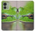 S3845 緑のカエル Green frog Motorola Edge (2023), Edge 40 バックケース、フリップケース・カバー