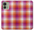 S3941 LGBT レズビアン プライド フラグ チェック柄 LGBT Lesbian Pride Flag Plaid Motorola Edge (2023), Edge 40 バックケース、フリップケース・カバー