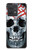 S0223 吸血鬼 スカル タトゥー Vampire Skull Tattoo Motorola Edge 40 Neo バックケース、フリップケース・カバー