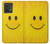 S1146 スマイル黄色の日 Yellow Sun Smile Motorola Edge 40 Neo バックケース、フリップケース・カバー