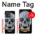 S1286 ダイヤモンドスカル Diamond Skull Motorola Edge 40 Neo バックケース、フリップケース・カバー