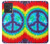 S1870 絞り染め 平和 Tie Dye Peace Motorola Edge 40 Neo バックケース、フリップケース・カバー