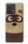 S2825 かわいいアライグマ Cute Cartoon Raccoon Motorola Edge 40 Neo バックケース、フリップケース・カバー