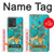 S2906 アクアターコイズ宝石グラフィックプリント Aqua Turquoise Stone Motorola Edge 40 Neo バックケース、フリップケース・カバー