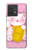 S3025 招き猫 Pink Maneki Neko Lucky Cat Motorola Edge 40 Neo バックケース、フリップケース・カバー