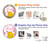 S3025 招き猫 Pink Maneki Neko Lucky Cat Motorola Edge 40 Neo バックケース、フリップケース・カバー