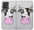 S3257 牛の漫画 Cow Cartoon Motorola Edge 40 Neo バックケース、フリップケース・カバー